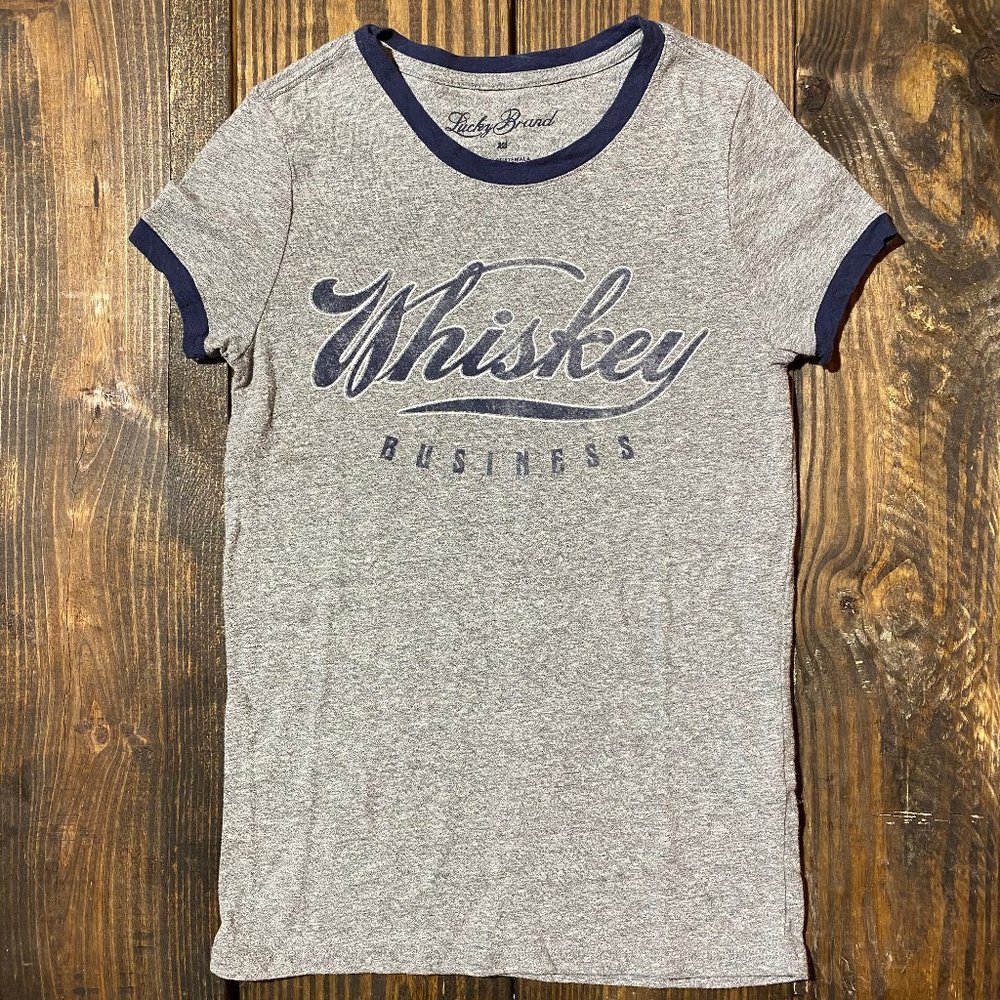 Lucky Brand Whiskey Business Women's T-Shirt XS
